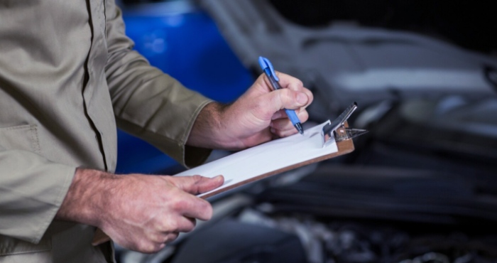 documentation of the vehicle's issues