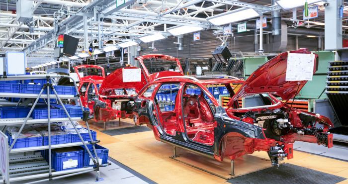 vehicles manufactured 