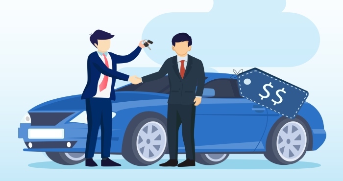 dealer who sold the car.