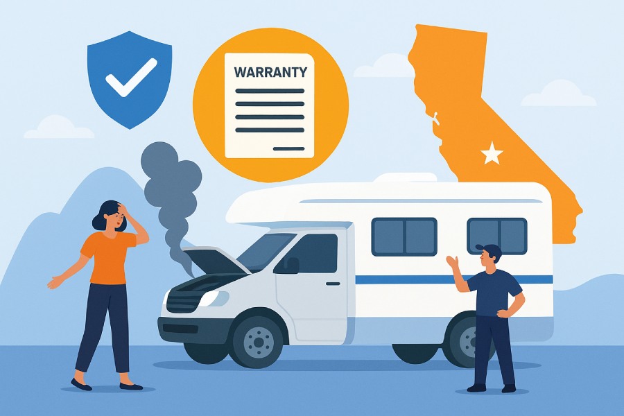 Lemon Law Vs. Warranty Claims: What Happens When Your Rv Breaks Down Outside California?