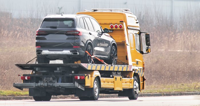  towing and rental cars