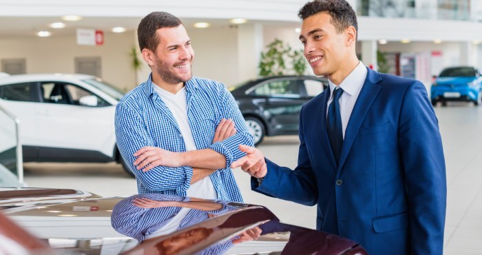 communication with the dealer