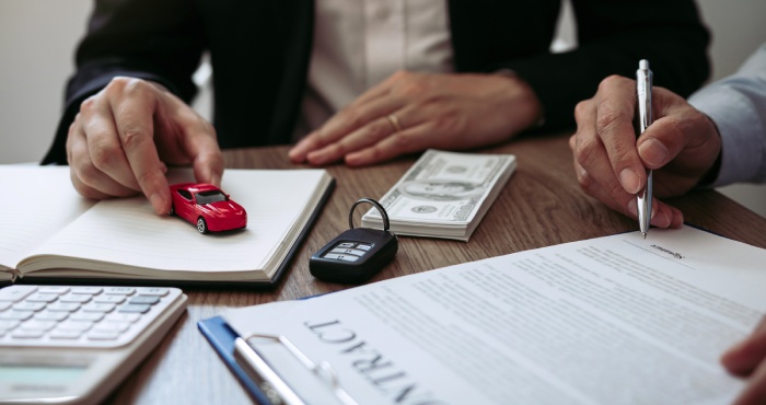 contract signing and providing