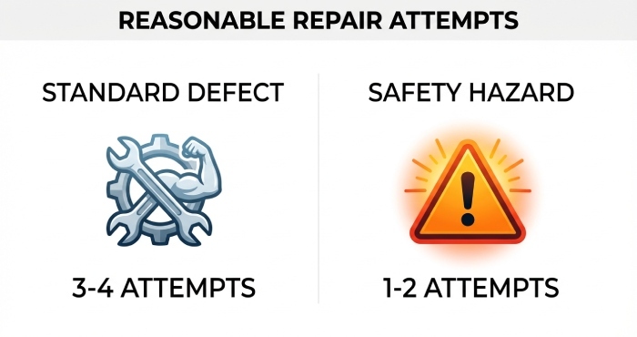 Reasonable Repair Attempts