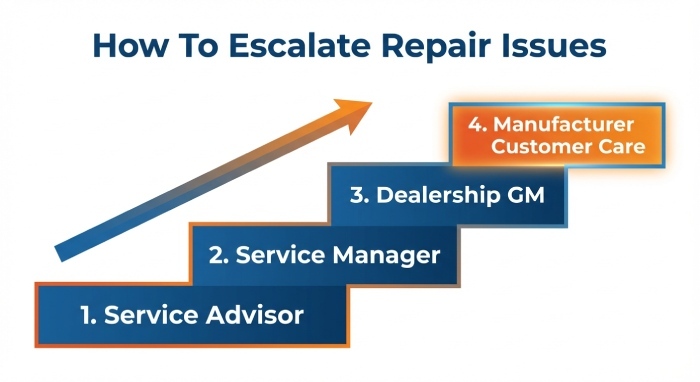 Escalate Repair Issues