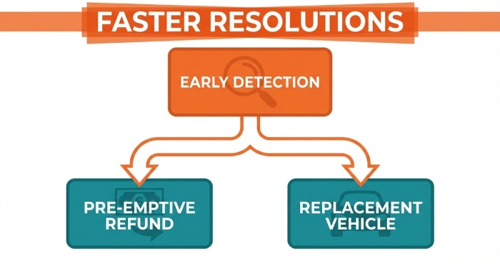 faster resolution