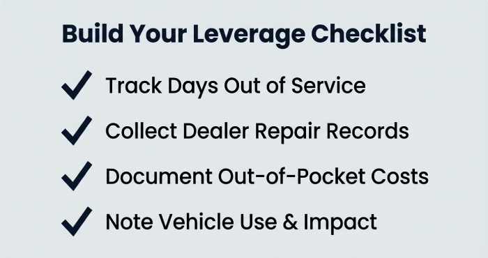 leverage checklist