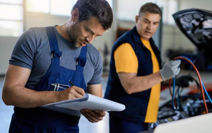 documentation of all repair