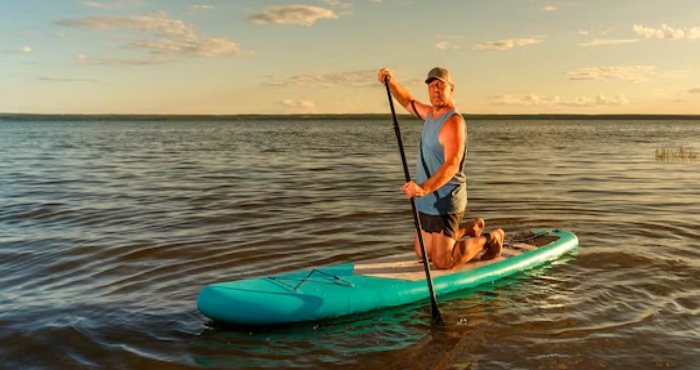 stand-up paddleboarding