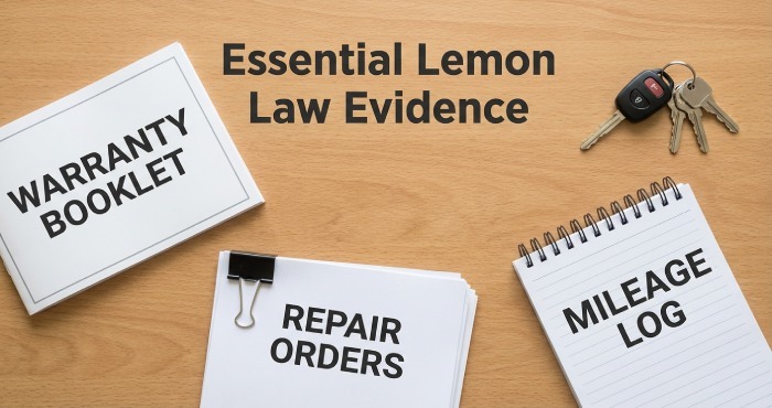 Lemon Law evidence