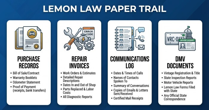 lemon law paper trial