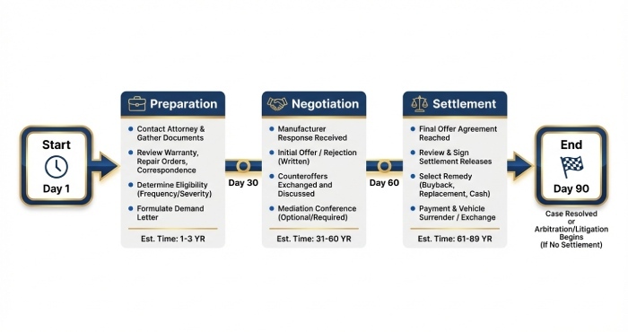 30–90 Days Typical Timeline