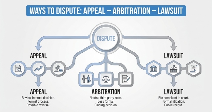 Ways to Dispute: Appeal