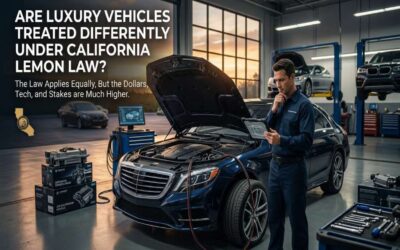 Are Luxury Vehicles Treated Differently Under California Lemon Law?