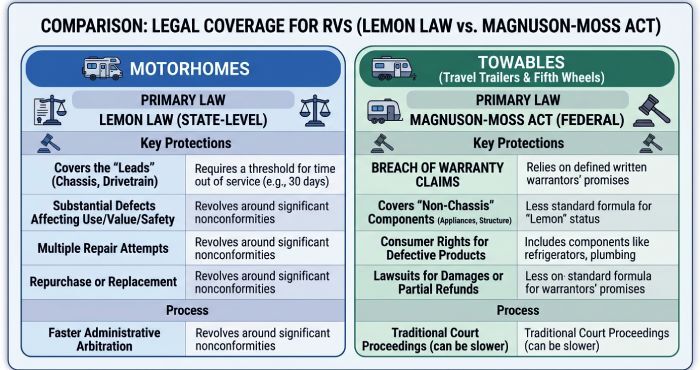 motorhomes & towables