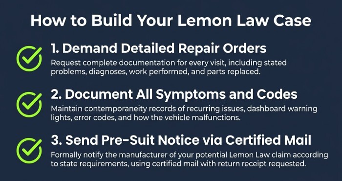 lemon law case