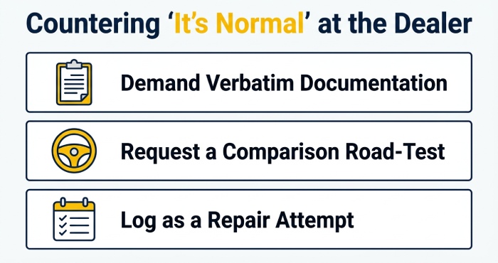 normal at dealer