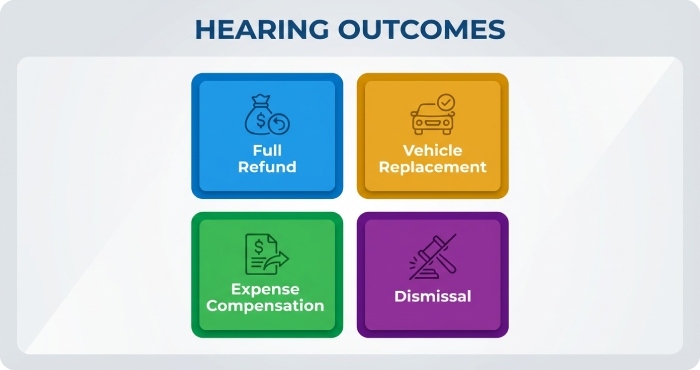Hearing Outcomes