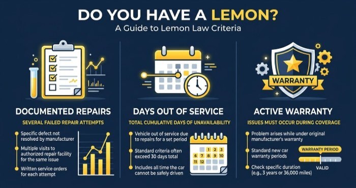 lemon law creteria
