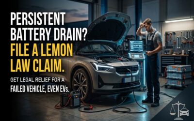 Can A Lemon Law Claim Be Filed For Persistent Battery Drain Issues?