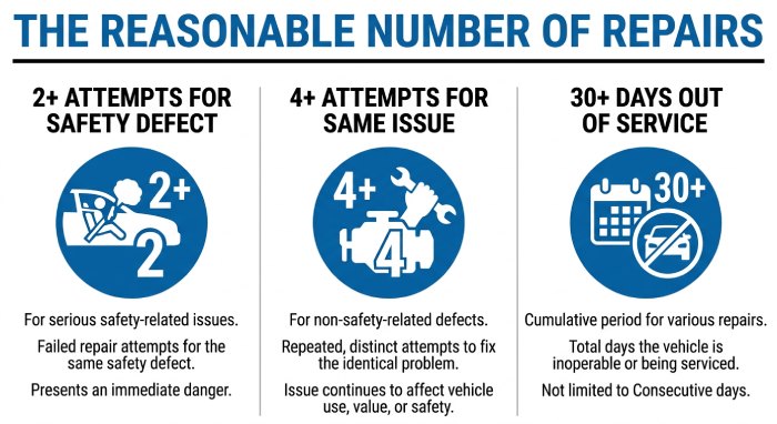 Reasonable repair attempt