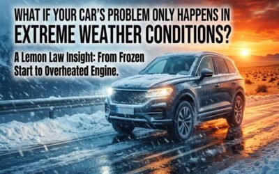What If Your Car’s Problem Only Happens in Extreme Weather Conditions?
