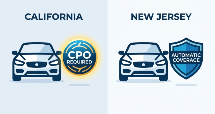 Used Car Protection Map