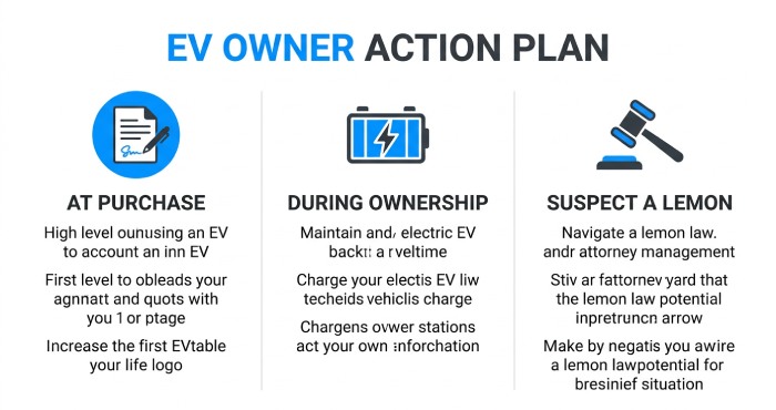 EV Owner Legal Checklist Infographic