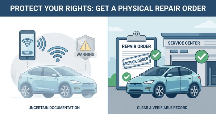 OTA vs Service Center Documentation