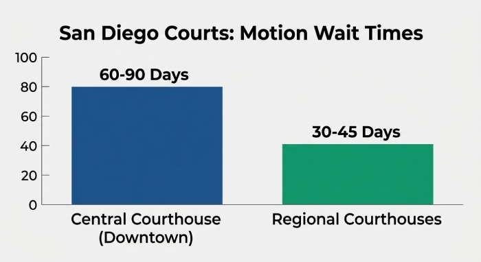 San Diego courthouse handles your case