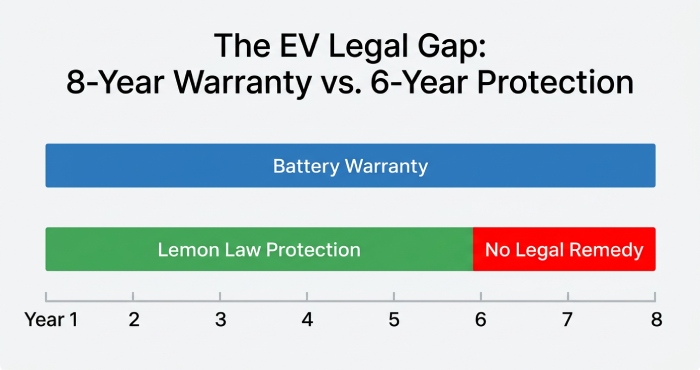EV Warranty vs Lemon Law Timeline Gap