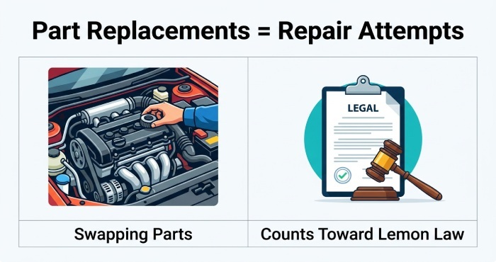 Repair Attempts Comparison