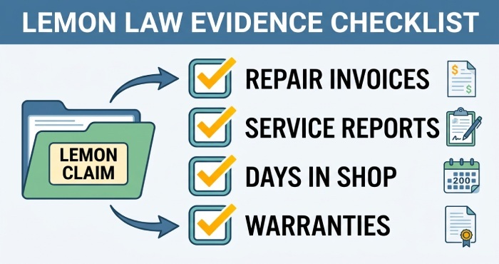 Evidence Documentation Checklist
