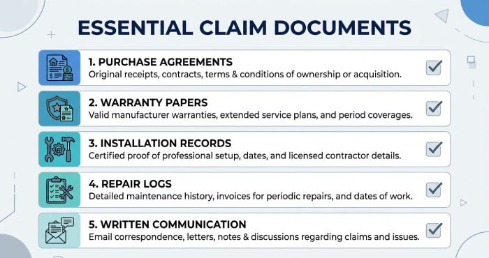 claim document