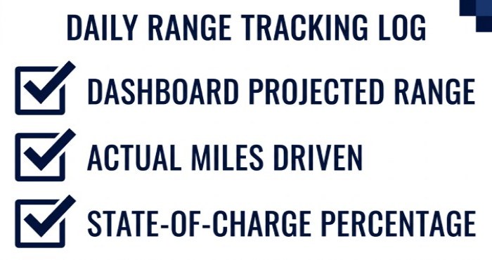 EV Data Tracking Checklist