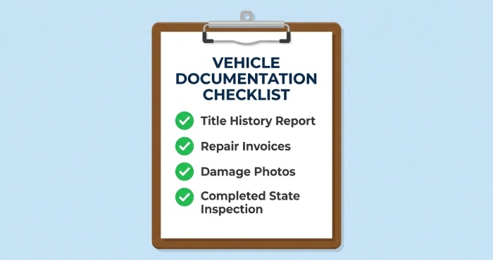 vehicle documentation checlist