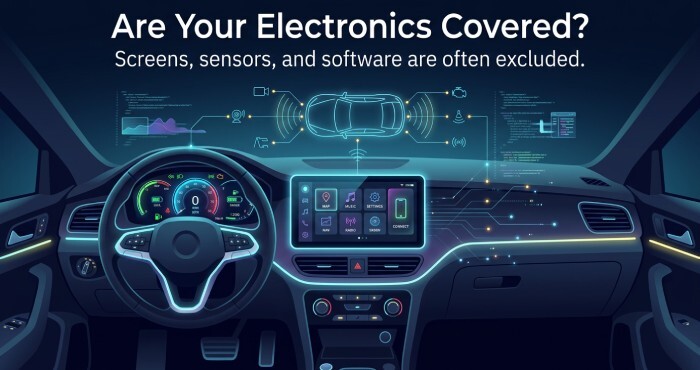 electronics covered