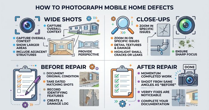 Photos and Videos of Defects