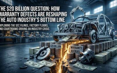 The $20 Billion Question: How Warranty Defects Are Reshaping the Auto Industry’s Bottom Line