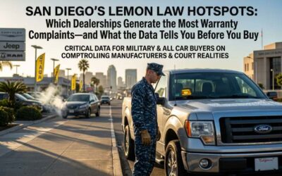 San Diego’s Lemon Law Hotspots: Which Dealerships Generate the Most Warranty Complaints—and What the Data Tells You Before You Buy