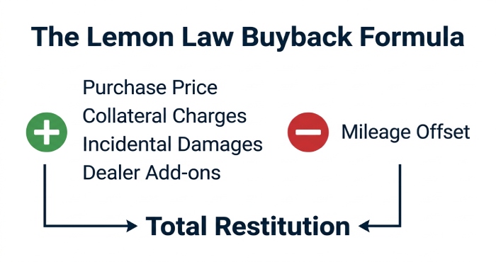 The Lemon Law Buyback Formula