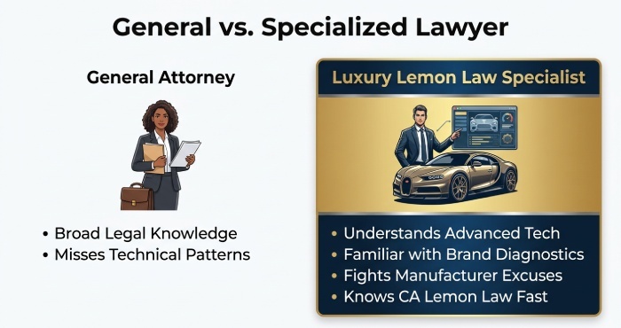 general vs. specialized lawyer