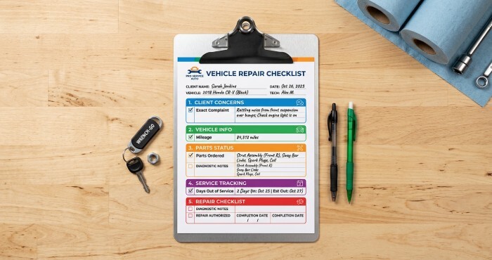 Vehicle repair