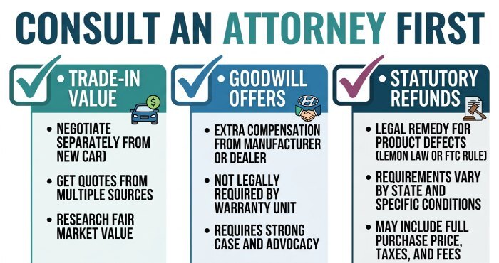 Consult attorney first