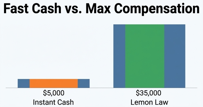 Fast cash vs max compensation