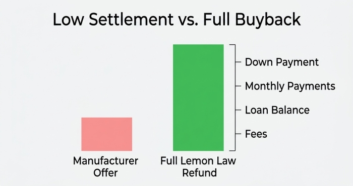 Low settlement vs full buyback