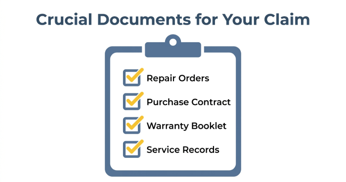 documents for your claim