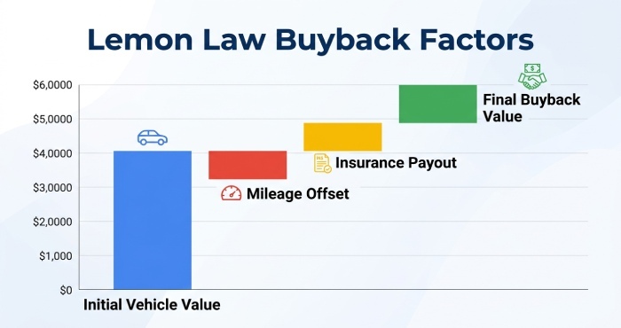 Lemon law buyback factor