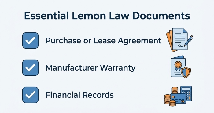 Lemon Law documents