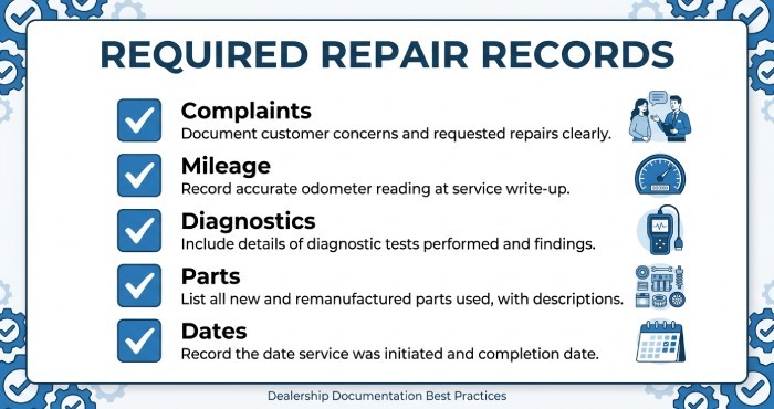 Repair record